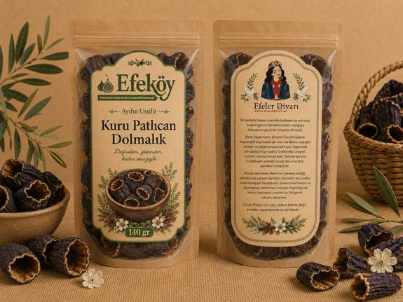 Kuru Patlıcan Dolmalık (140 gr) 1